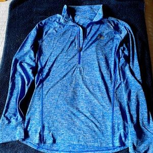 Under Armour Blue 3/4 Zip Pullover L